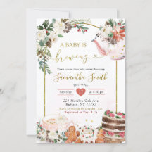 ウィンタークリスマスティーベビーは醸造招待状