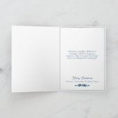 ウィンタークリスマスデイカントリービレッジ カード (内部)