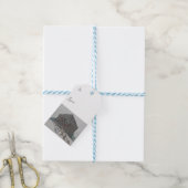 ウィンタークリスマスバーンギフトラベル ギフトタグ (より糸付き)