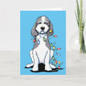 ウィンタークリスマスパーティドゥードル シーズンカード (正面)