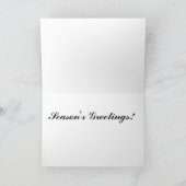 ウィンタークリスマスビレッジ シーズンカード (内部)