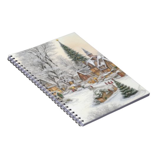 ウィンタークリスマスビレッジ ノートブック (右側)