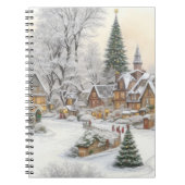 ウィンタークリスマスビレッジ ノートブック (正面)