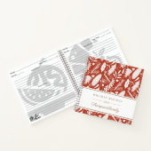 ウィンタークリスマスブロージホリデーレシピ ノートブック (内部)