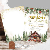 ウィンタークリスマスホリデーオープンハウスパーティー 招待状