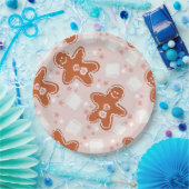 ウィンタークリスマスホリデーバースデーパーティープレート ペーパープレート (パーティー)