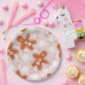 ウィンタークリスマスホリデーバースデーパーティープレート ペーパープレート (パーティー)