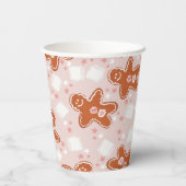 ウィンタークリスマスホリデーパーティー 紙コップ (裏面)