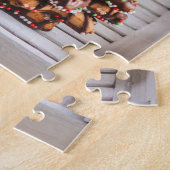 ウィンタークリスマスホリデーフェスティバルホットチョコレートマグ ジグソーパズル (側面)