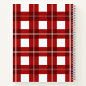 ウィンタークリスマスホリデーレシピブック ノートブック (裏面)