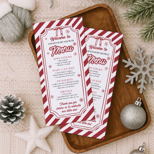 ウィンタークリスマスメニュー メニュー