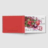 ウィンタークリ結婚スマスゲストブック新郎新婦 ゲストブック (全面)