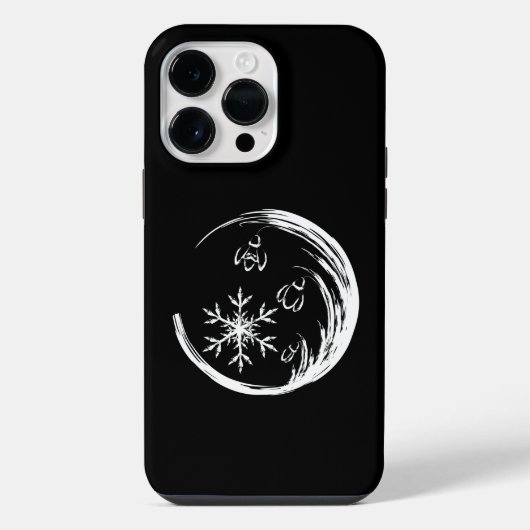 ウィンタークレスト iPhoneケース (裏面)