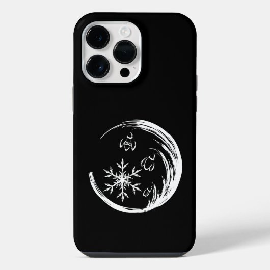 ウィンタークレスト iPhoneケース (裏面)