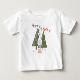 ウィンターグノーム ホリデーギフト マッチング ベビーTシャツ