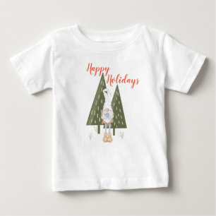 ウィンターグノーム ホリデーギフト マッチング ベビーTシャツ