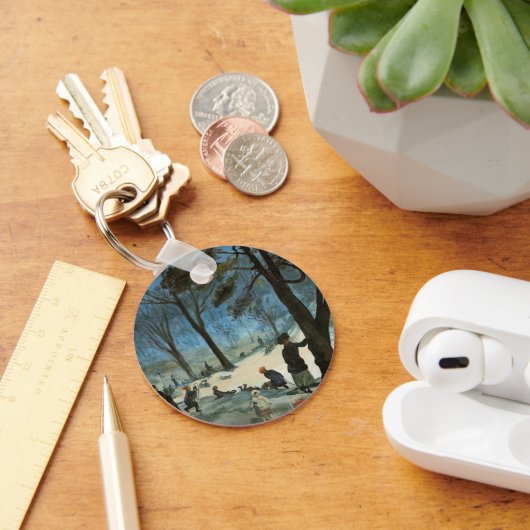 ウィンターグラックスのセントラルパーク キーホルダー (デスク)
