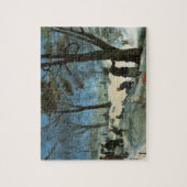 ウィンターグラックスのセントラルパーク ジグソーパズル (縦)