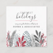 ウィンターグリーナリーホリデー スクエア名刺 (正面)