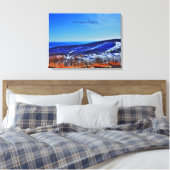 ウィンターグリーンバージニアマウンテンスキーリゾート キャンバスプリント (インサイチュ (寝室))