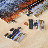 ウィンターグリーンバージニアマウンテンスキーリゾート ジグソーパズル (側面)