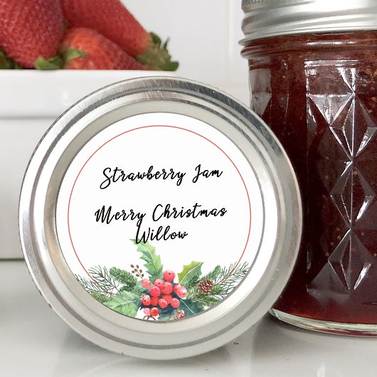 ウィンターグリーンブーケ空白のホームメイドジャールカニング ラウンドシール