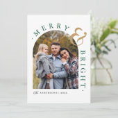 ウィンターグリーンメリーチャーム&ブライトアーチ写真 シーズンカード (スタンド正面)