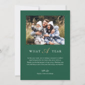 ウィンターグリーンメリーチャーム&ブライトアーチ写真 シーズンカード (裏面)