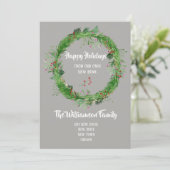 ウィンターグリーンリーニューホームハッピーホリデーズ シーズンカード (スタンド正面)