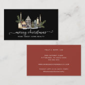 ウィンターグリーンリーパイン&ベリーホリデービジネス 名刺 (正面/裏面)