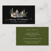 ウィンターグリーンリーパイン&ベリーホリデービジネス 名刺 (正面/裏面)