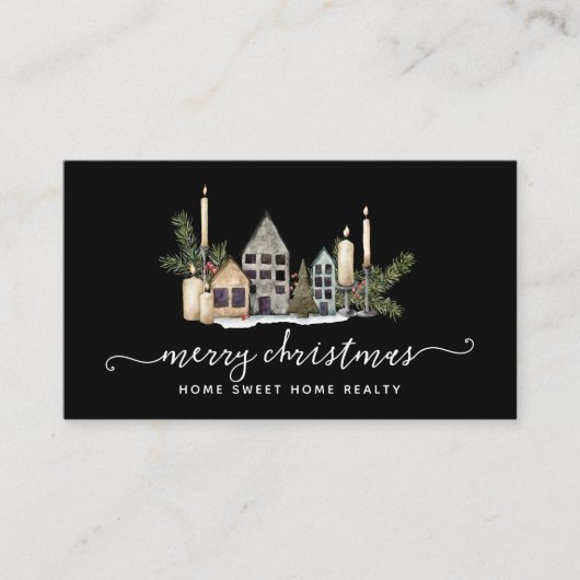 ウィンターグリーンリーパイン&ベリーホリデービジネス 名刺 (正面)