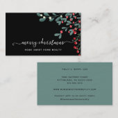 ウィンターグリーンリーパイン&ベリーホリデービジネス 名刺 (正面/裏面)