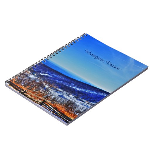 ウィンターグリーンヴァージニアマウンテンスキーリゾートインウィンター ノートブック (左側)