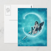 ウィンターグリーン月はがき ポストカード (正面/裏面)