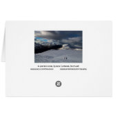 ウィンターグレンコースコットランドスケープ (裏面横)