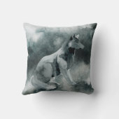 ウィンターグレーウルフカップ装飾用クッション クッション (裏面)