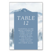 ウィンターグレー結婚山脈 テーブルナンバー (正面)