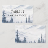 ウィンターグレー結婚山脈 プレイスカード (正面/裏面)