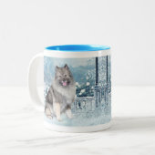 ウィンターケシャンド ツートーンマグカップ (正面左)