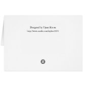 ウィンターゲーゼ空白のカード (裏面横)