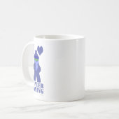 ウィンターゲーマー凍っていミートルユーモアことわざ コーヒーマグカップ (正面左)