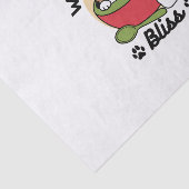 ウィンターココアブリス – 可愛い犬inマグカップデザイン 薄葉紙 (詳細)