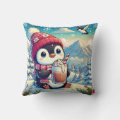 ウィンターコージペンギン クッション (裏面)