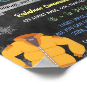 ウィンターコートドライブイベントテンプレート ポスター (角)