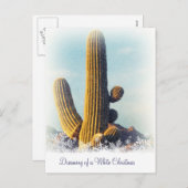 ウィンターサグアーロホリデーハガキ シーズンポストカード (正面/裏面)