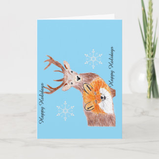 ウィンターサプライズクリスマス カード