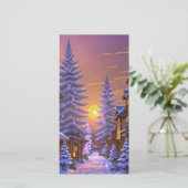 ウィンターサンセットイン伝統的ヴィレッジ シーズンカード (スタンド正面)