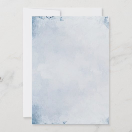 ウィンターサンタズリーシークレットサンタクリスマスパーティー 招待状 (裏面)