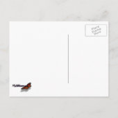 ウィンターサンライズIパステル自然景観 ポストカード (裏面)